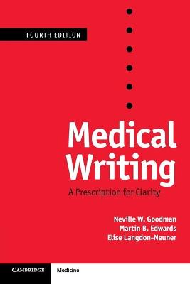 Medical Writing: A Prescription for Clarity 4th Revised edition