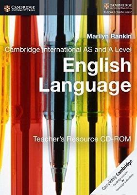 Cambridge International AS and A Level English Language Teacher's Resource  CD-ROM