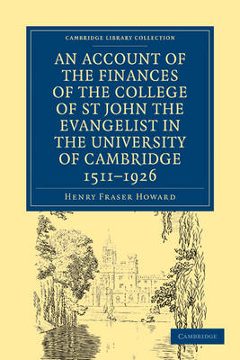 Account of the Finances of the College of St John the Evangelist in the  University of Cambridge 15111926