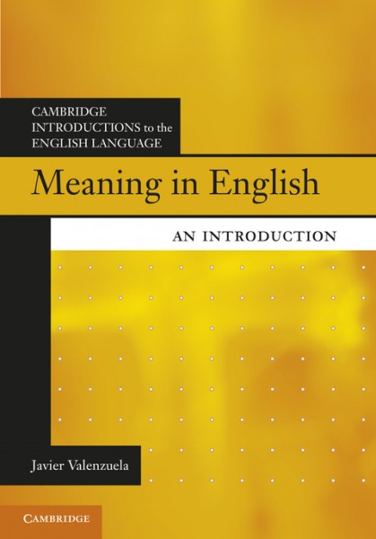 Meaning in English: An Introduction