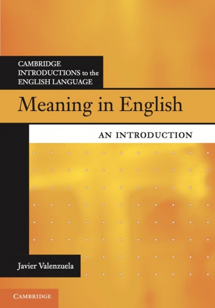 Meaning in English: An Introduction
