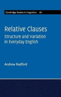 Relative Clauses: Structure and Variation in Everyday English