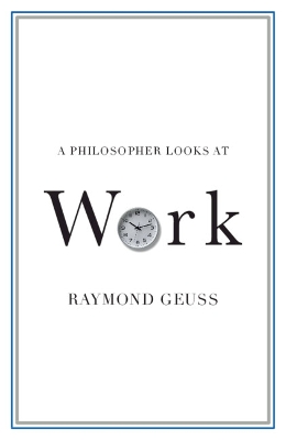 Philosopher Looks at Work