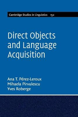 Direct Objects and Language Acquisition