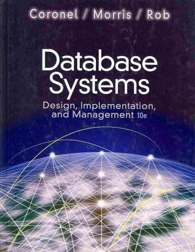 Database System Design Implementation Management 10th Revised edition