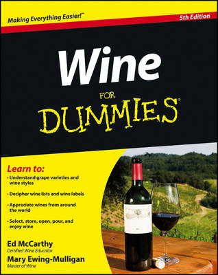 Wine For Dummies 5th Revised edition