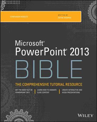 PowerPoint 2013 Bible 4th edition