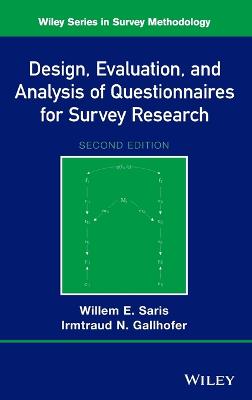 Design, Evaluation, and Analysis of Questionnaires for Survey Research 2nd edition