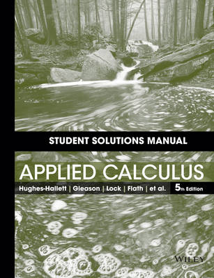Student Solutions Manual to accompany Applied Calculus 5th Edition