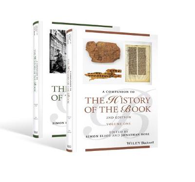 Companion to the History of the Book, 2nd Edition 2 Volume Set: 2 Volume Set 2nd Edition