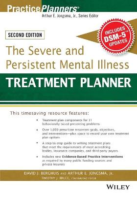 Severe and Persistent Mental Illness Treatment Planner 2nd edition