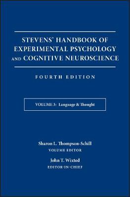 Stevens' Handbook of Experimental Psychology and Cognitive Neuroscience,  Language and Thought Volume 3
