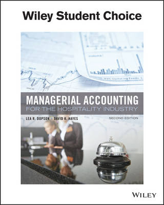 Managerial Accounting for the Hospitality Industry 2nd edition
