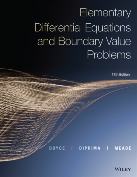 Elementary Differential Equations and Boundary Value Problems