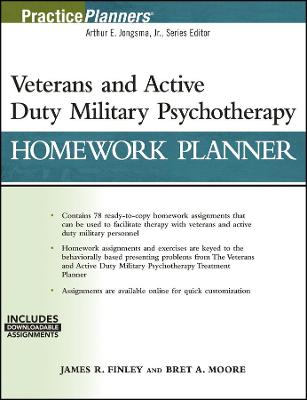 Veterans and Active Duty Military Psychotherapy Homework Planner, (with  Download)