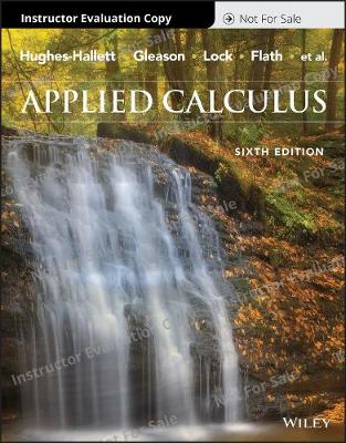 Applied Calculus, Sixth Edition Evaluation Copy 6th ed.