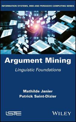 Argument Mining - Linguistic Foundations: Linguistic Foundations