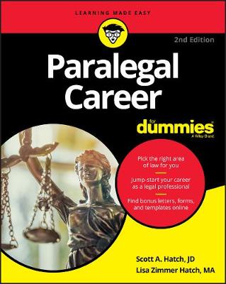 Paralegal Career For Dummies 2nd edition