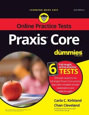 Praxis Core For Dummies with Online Practice Tests 3rd edition