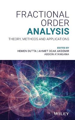 Fractional Order Analysis: Theory, Methods and Applications