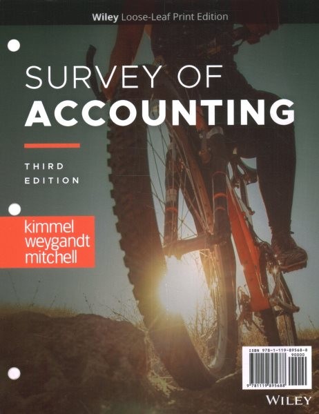 Survey of Accounting 3 UNBND