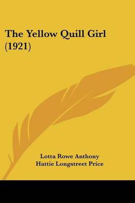 Yellow Quill Girl (1921)