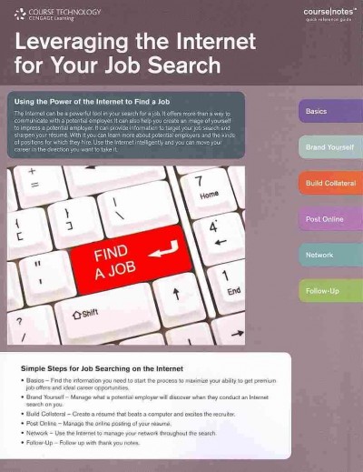 Leverage the Internet to Enhance your Career Search CourseNotes New edition