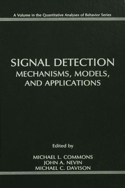 Signal Detection: Mechanisms, Models, and Applications