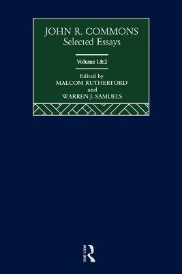 John R. Commons: Selected Essays