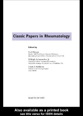 Classic Papers in Rheumatology