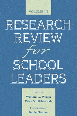 Research Review for School Leaders: Volume Iii
