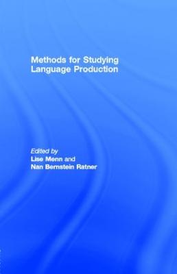 Methods for Studying Language Production