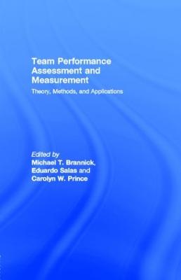 Team Performance Assessment and Measurement: Theory, Methods, and Applications