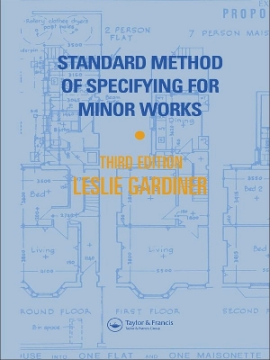 Standard Method of Specifying for Minor Works