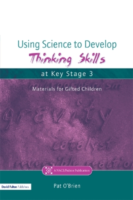 Using Science to Develop Thinking Skills at Key Stage 3
