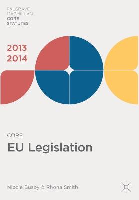 Core EU Legislation 2013-14
