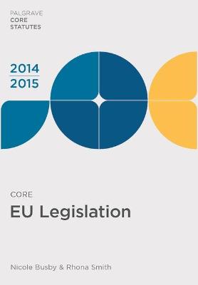 Core EU Legislation 2014-15