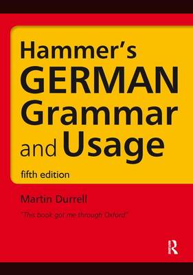 Hammer's German Grammar and Usage 5th New edition