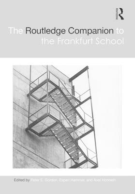 Routledge Companion to the Frankfurt School