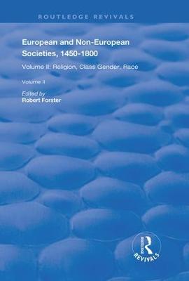 European and Non-European Societies, 14501800: Volume I: The Longue Durée, Eurocentrism, Encounters on the Periphery of  Africa and Asia