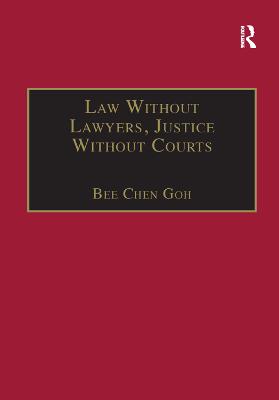 Law Without Lawyers, Justice Without Courts: On Traditional Chinese Mediation