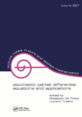 Stochastic Partial Differential Equations and Applications