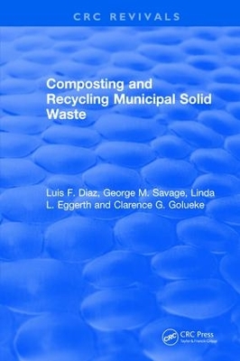 Composting and Recycling Municipal Solid Waste: Municipal Solid Waste