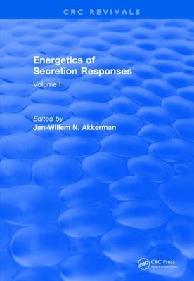 Revival: Energetics of Secretion Responses (1988): Volume I