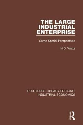 Large Industrial Enterprise: Some Spatial Perspectives