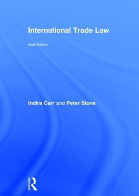 International Trade Law 6th edition