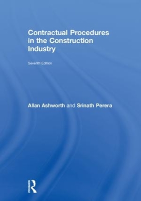 Contractual Procedures in the Construction Industry 7th edition