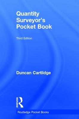 Quantity Surveyor's Pocket Book 3rd edition