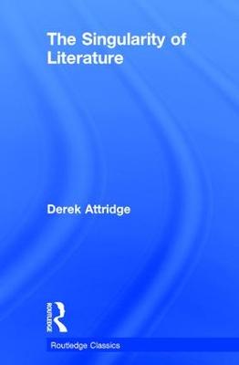 Singularity of Literature: The Singularity of Literature