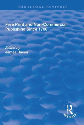 Free Print and Non-commercial Publishing Since 1700
